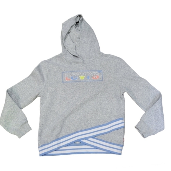 Levi's hooded sweatshirt Juniors Size XL gray - Picture 1 of 7